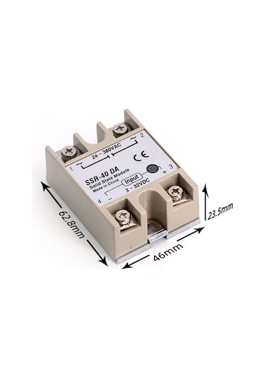 Rex-c100fk07-v An Intelligent Temperature Controller Ssr Output + Ssr-40 Da +m6 1m Cable 3pcs Set