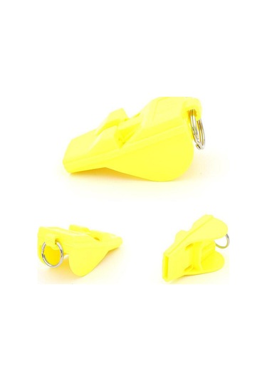 Suntek Spor Düdüğü Antrenörleri Futbol Yürüyüşü Sarı