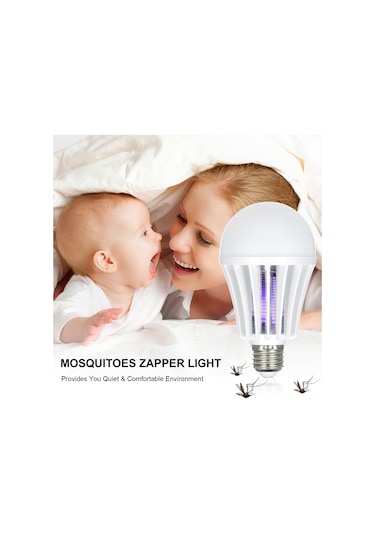 Dianziye Taşınabilir Led Sivrisinek Öldürücü Lamba: E27 Soketli, İç Ve Dış Mekanlar İçin Çift Aydınlatma Etkili Pratik Çözüm