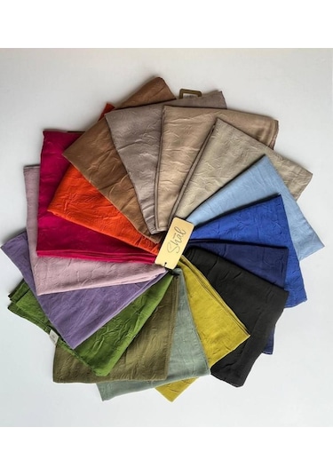 Bebe Mavisi Aker Bambu Kraş Eşarp Bebe Mavisi