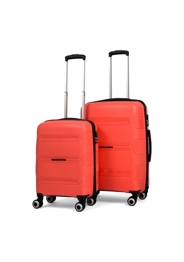 Lucas Polipropilen Kırılmaz Valiz, Kabin Boy&orta Boy Yavru Ağzı