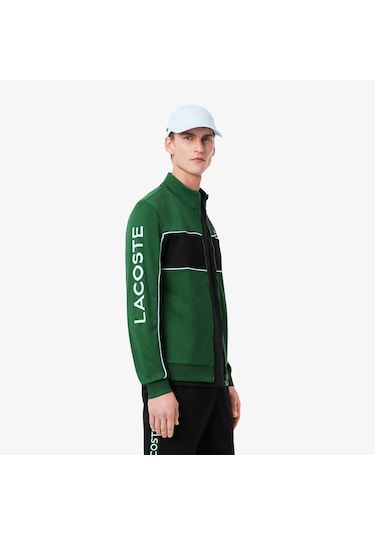 Lacoste Sh8942 Erkek Ceket Yeşil