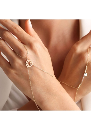 Sembol Gold Altın Pentagram Şahmeran Gold
