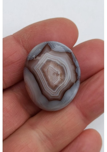 Botswana Agate, Akik Tamburlu Parça 512