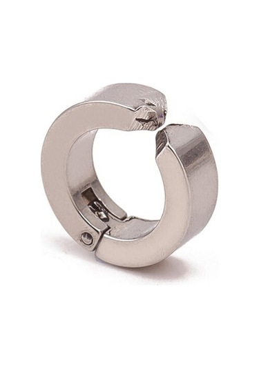 Mavi Adam Titanyum Çelik Kulak Klipsi Deldi Kulaklar Toka Olmadan Kadın Küpe Takı