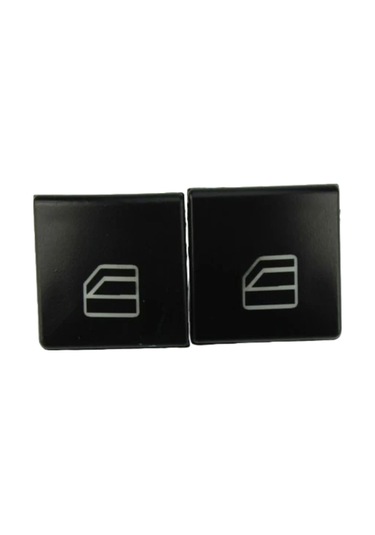 Mercedes C W204 E W212 Ön Sol İkili Cam Açma Düğme Kapağı 2x