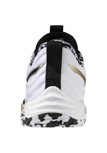 Wave Momentum Elite Unisex Voleybol Ayakkabısı Beyaz / Desenli Çok Renkli