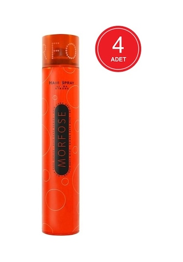Morfose Ultra Strong Saç Spreyi 4 x 400 ML
