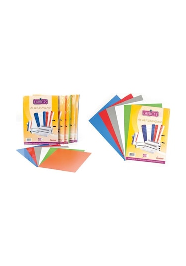 Lamiess A-3 160 Micron Opak Cilt Kapağı Şeffaf 100'lü
