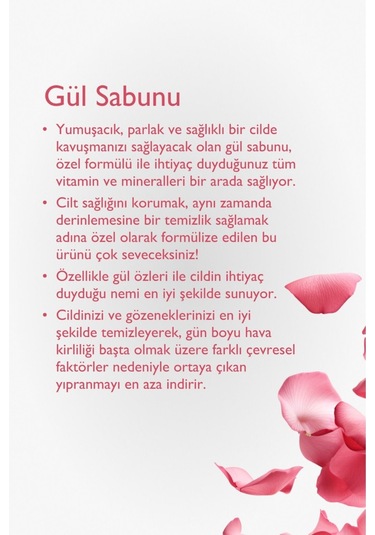 Gül Sabunu 125 Gr