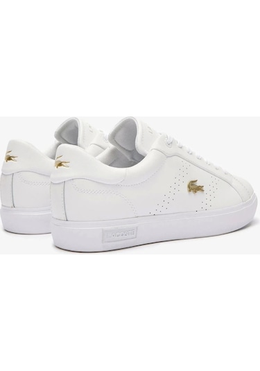 Lacoste Powercourt Kadın Beyaz Sneaker Beyaz