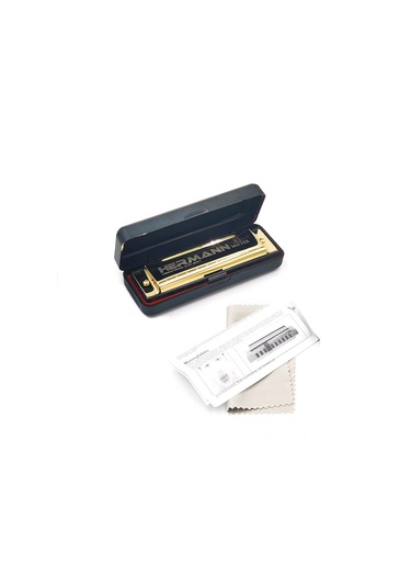 Hermann Mayer Hm10c Gold Harmonica - Domajör Mızıka