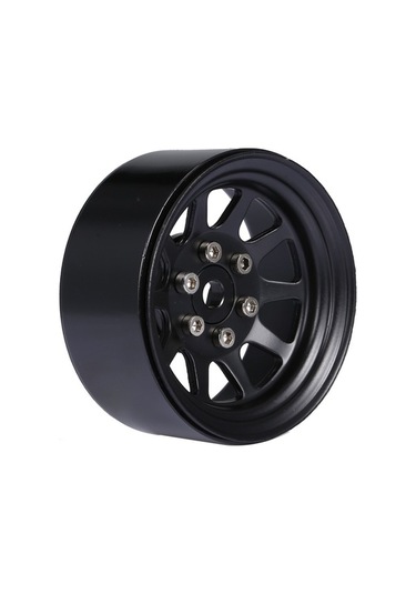 Besthome1 1/10 Rc Tırmanma Aracı Jant 2x1.9 Çinko Alaşımlı Siyah