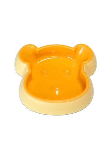 Eastland Ayıcık Desenli Plastik Köpek Mama Kabı