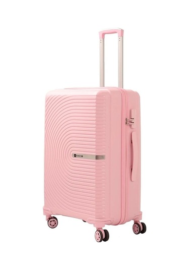 Mçs Polipropilen Pudra Rengi Büyük Boy Valiz Pudra