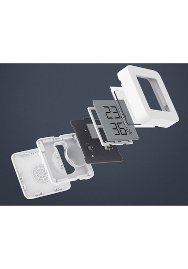 Ulzyvf Mijia 2 Dijital Akıllı Sıcaklık Ve Nem Ölçer Termometre