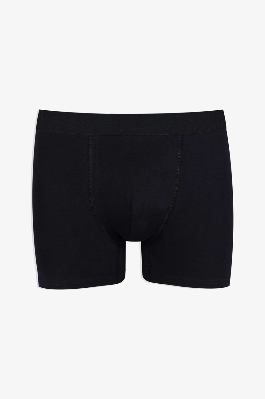 Erkek 3'lü Pamuklu Likralı Boxer Ko9003bx-7 Gmelanjetniklaci