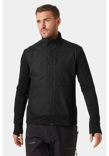 Helly Hansen Erkek Versalite Hybrid Fleece Mont Siyah