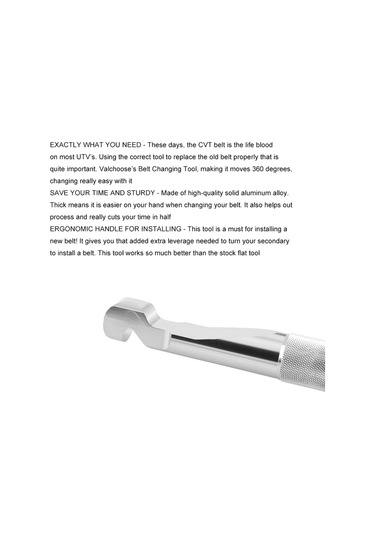 Sones Polaris Rzr 1000 Xp1000 900 İçin Turbo Kayış Değiştirme Aracı Kemer Temizleme Aracı