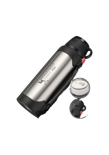 Büyük Kapasite Çıkışındaki Yolculuklardaki Saldırı Bardağı - Siyah