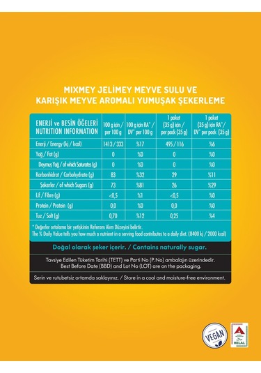 Mixmey Jelimey Klasik & Tropik Karma 12 x 35 G