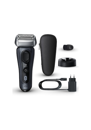 Braun Series 8 Elektrikli Tıraş Makinesi Şarj Standı Islak ve Kuru 8513S