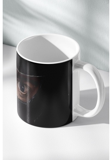 Şövalye Ve Prenses, Kalp Muhafızı, Dark Knight, Fantasy Hikaye Kupa Bardak Siyah