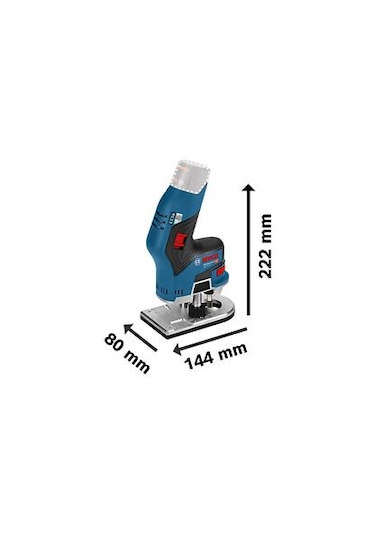 Bosch GKF 12V-8 Dik Freze Solo