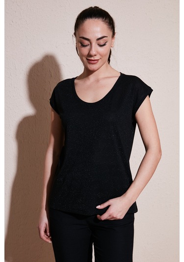 Fashion Friends Bayan Bluz 25y0202k1 Siyah Siyah