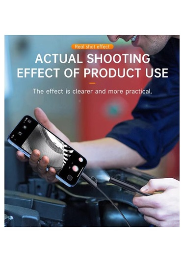 Nhr-16 Endoskop Yılan Kamera Ios Ve Android Uyumlu Led'li 10 Metre