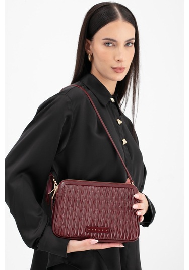 Sisley Kadın Kol Çantası Sly275 Bordo