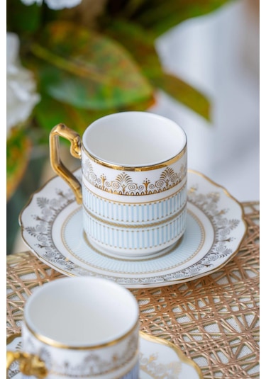 Eloise 6 Kişilik Kahve Fincanı Takımı - 90 Ml