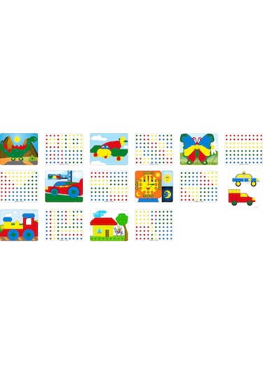 Matrax Oyuncak Sihirli Düğmeler 80 Parça