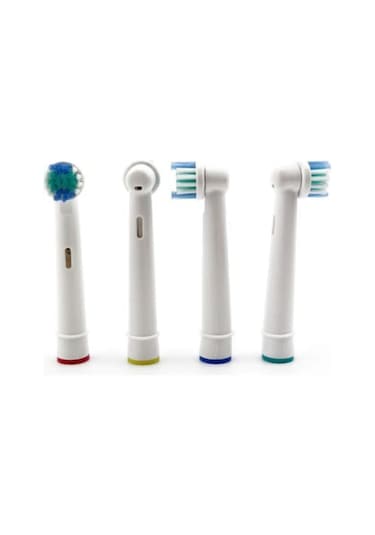 Oral-B Şarjlı Diş Fırçası Uyumlu 4 Adet Yedek Başlık