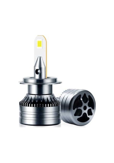 Pazly Gri H7 Led Far Ampulleri, Ip68 Su Geçirmez Araba Far K22548-h7