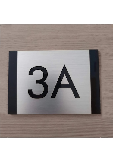 Modern Tasarım Kapı Ve Birim Numarası - Apartman, Ofis, Iç Mekan