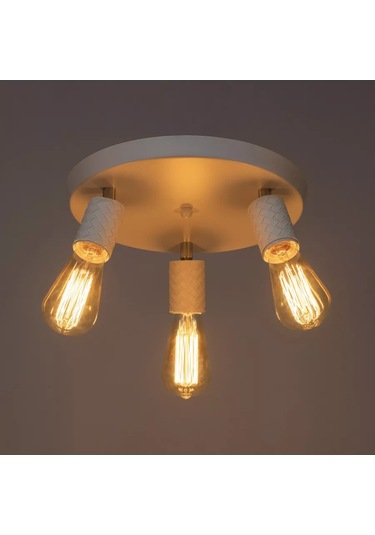 Bayerlux Tavan Spot Avize Skin 3xe27 40w 225107379 Beyaz