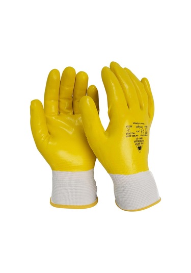 Bestguard Tbw31 Tam Kaplı Sarı Eldiven