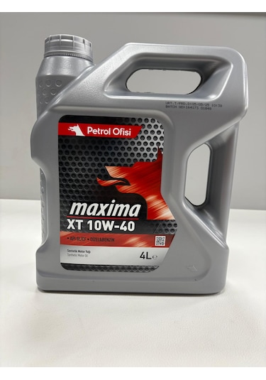 Maxima Xt 10w-40 4l Motor Yağı Üretim Tarihi 2025