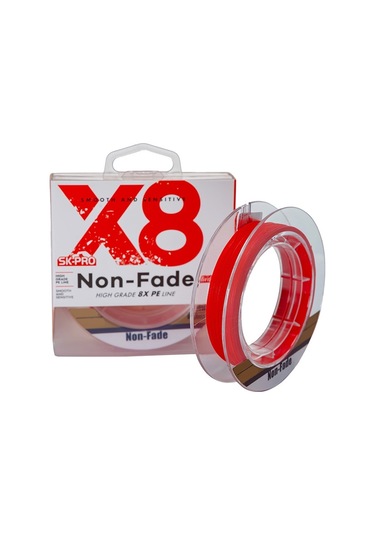 Sones Solmaz X8 150m 8 Kod Pe Pish Hattı, Hat Numarası: No. 6.0 Kırmızı