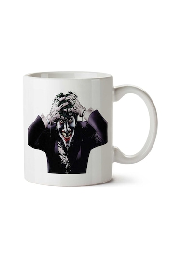 The Joker Ne Yaptın Ben İki Tarafı Baskılı Kupa Bardak Çok Renkli