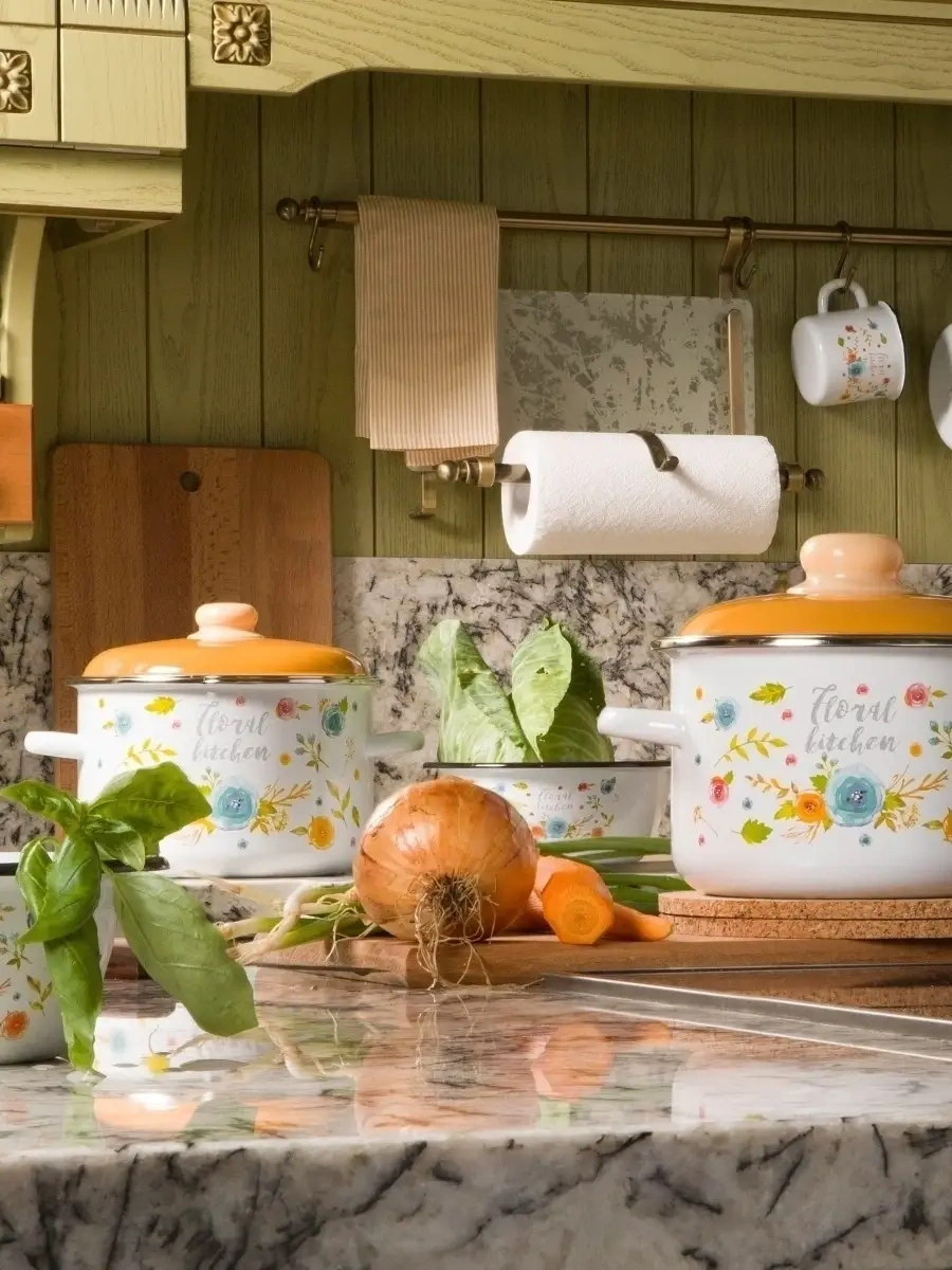 Appetite Tencere 1 Litre Kapaklı Emaye Tencere Tüm Ocaklar İçin 18895589 Beyaz