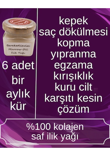Bereketli Evim Saf İlik Yağı Sade İlik Yağı 6 x 40 G