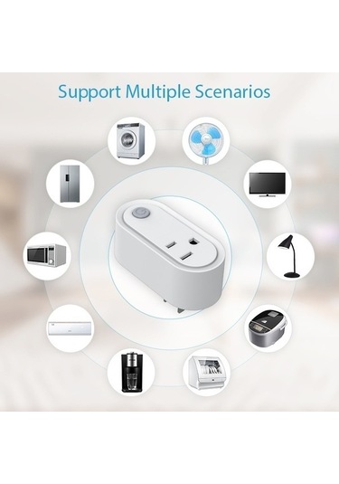 Fastbuy Neo Nas-wr12w 15a 2.4ghz Wifi Akıllı Güç Fişi, Kablosuz Enerji Kaynağı, Yüksek Güçlü Performanslı