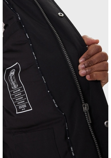 Guess Erkek Parka M5bl2g W2712 Jblk Siyah Siyah