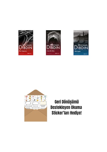 Kan Yağmuru + Uzun Bir Bitiş + Ölü Lagün + Okuma Sticker'ları