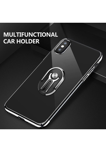 Geeroyoo Araç Hava Çıkışı İçin 360 Dönebilen Çok Amaçlı Telefon Tutucu - Gül Kırmızısı