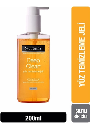 Neutrogena Deep Clean Yüz Temizleme Jeli  200 ML