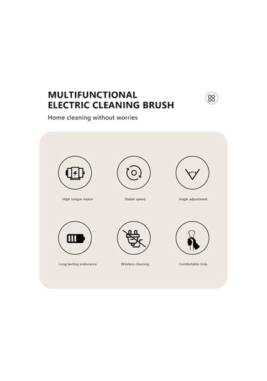 Createtech Tipi Temizleme Temizleme Springsun Mutfak Kablosuz İşlevli Fırçası Fırçası Ev Elektrikli El Çok Banyo Eg