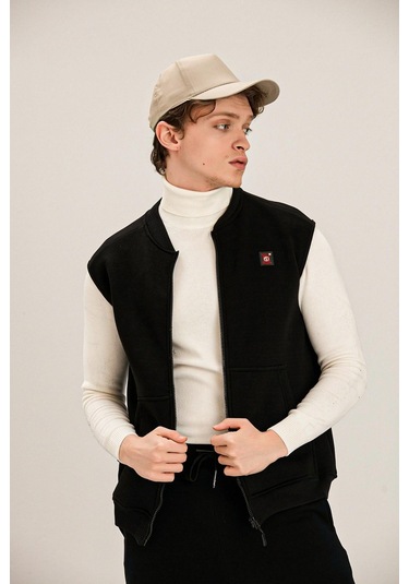 Alexandergardı Kanguru Cepli Yelek E22-618A 001